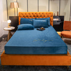 VeltoLiving VelvetDream™ Coral Crystal Flannel Bed Cover