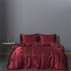 VeltoLiving SilkSense™ 3-Piece Duvet Cover Bedding Set