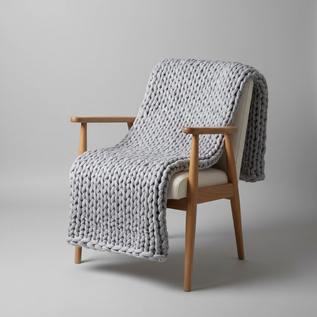 VeltoLiving CozyKnit™ Weighted Blanket