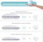 VeltoLiving ChillWave™ Cooling Memory Foam Pillow